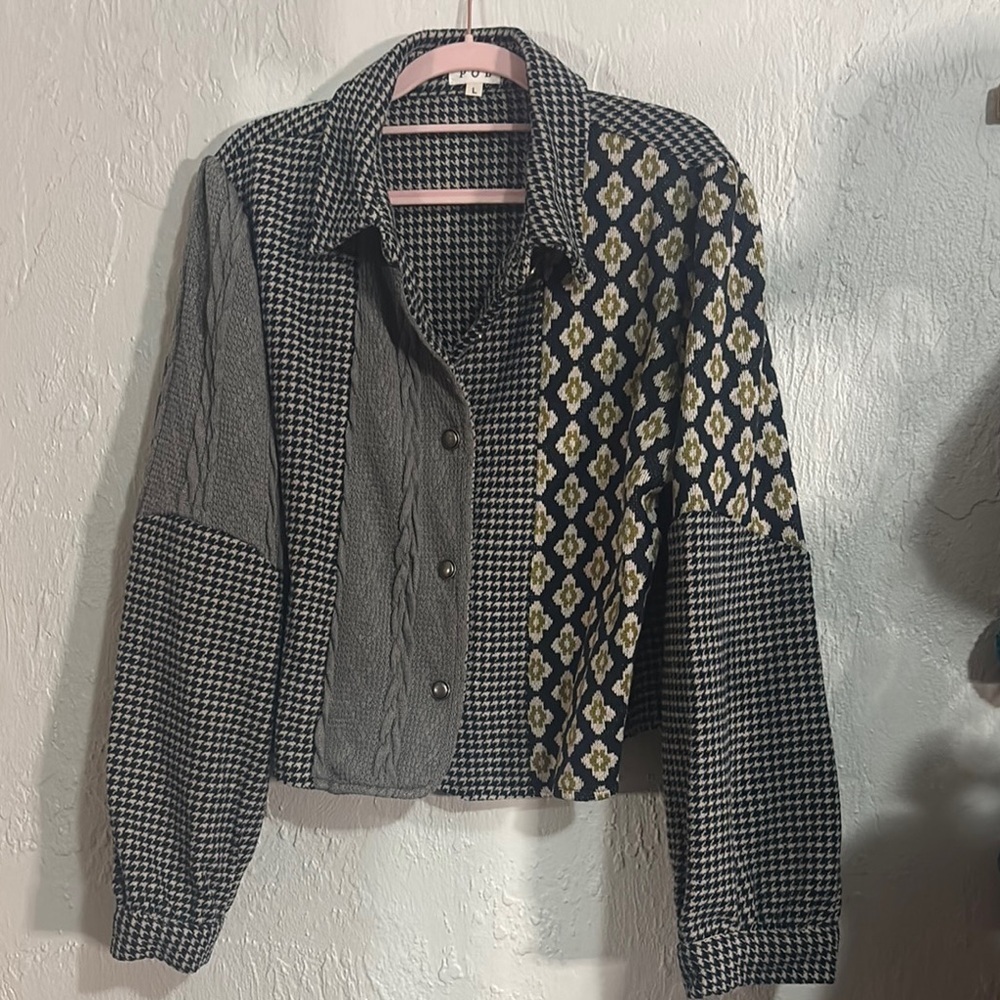 NWOT POL Cropped Jacket - Picture 3 of 9